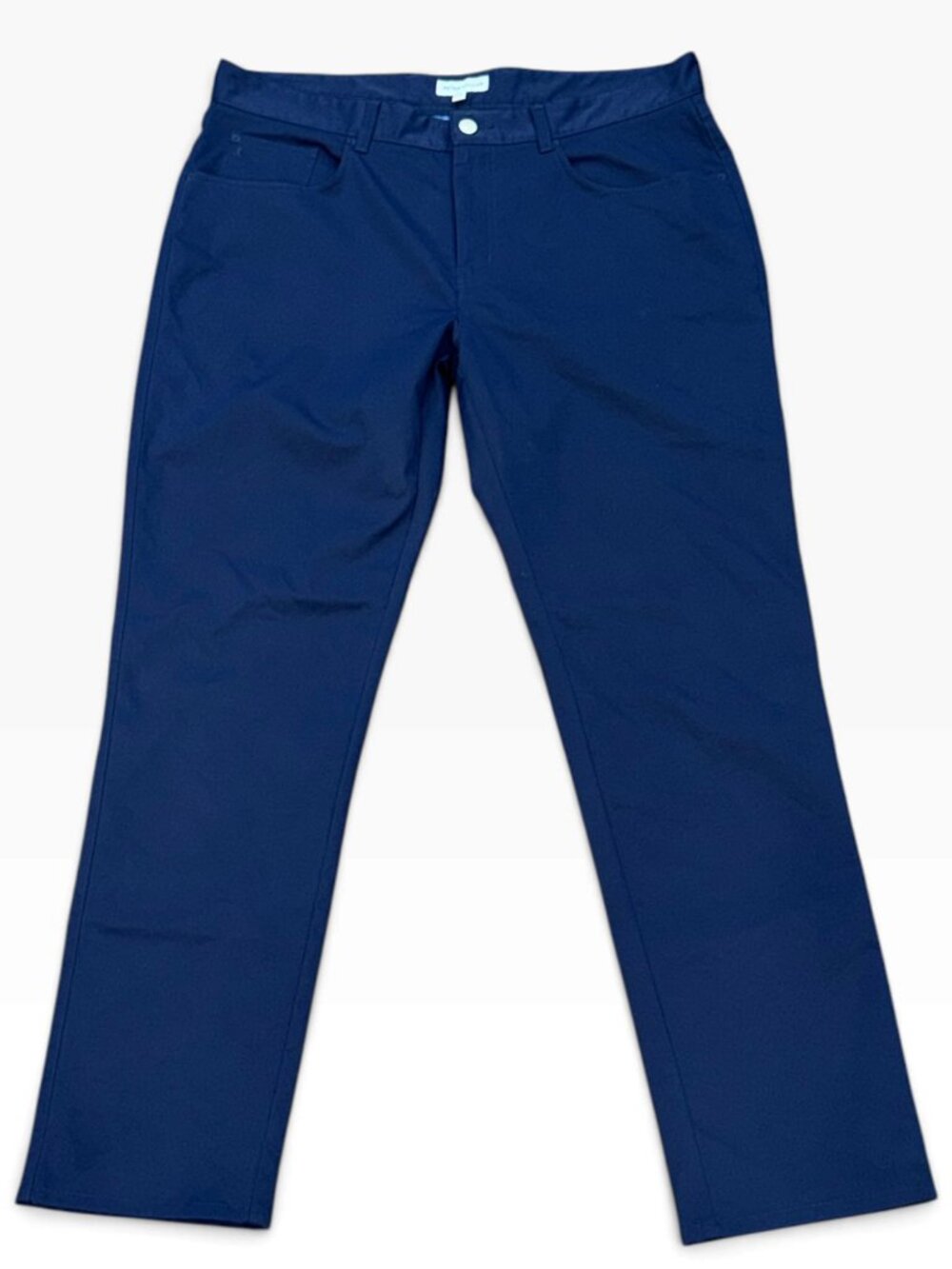 Peter Millar eb66 Performance Five-Pocket Pant Navy 35/30 Travel Golf Stretch